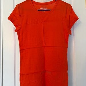 Arizona Jean Company Girls Short Sleeve Tee - Orange-Red